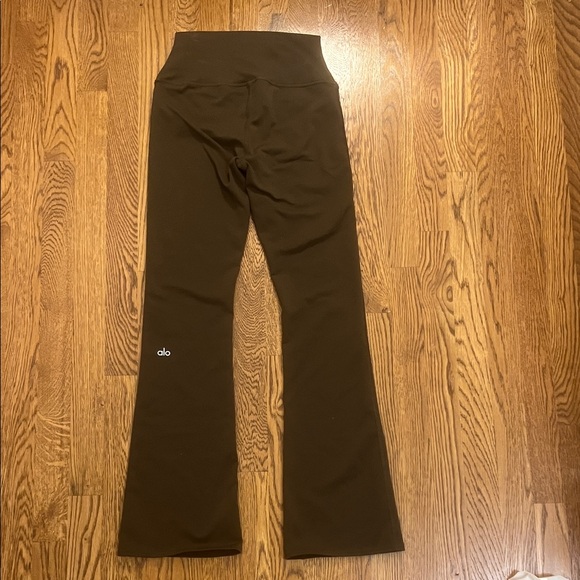 ALO Yoga Chocolate Flared Pants - Picture 2 of 3